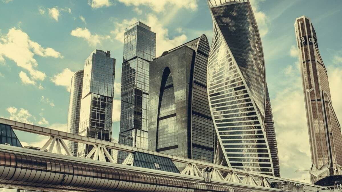 Мост Багратион и Башня 2000
