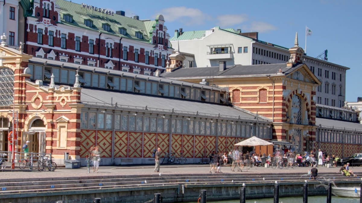 Старый крытый рынок Хельсинки