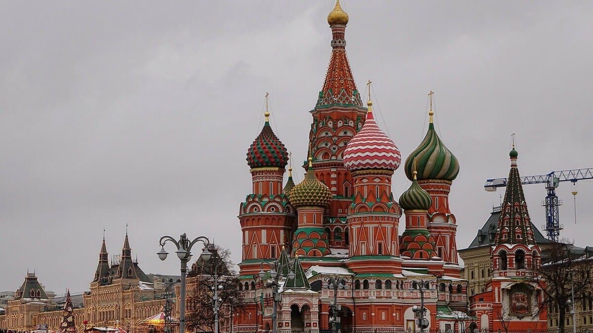 Красная площадь и Собор Василия Блаженного